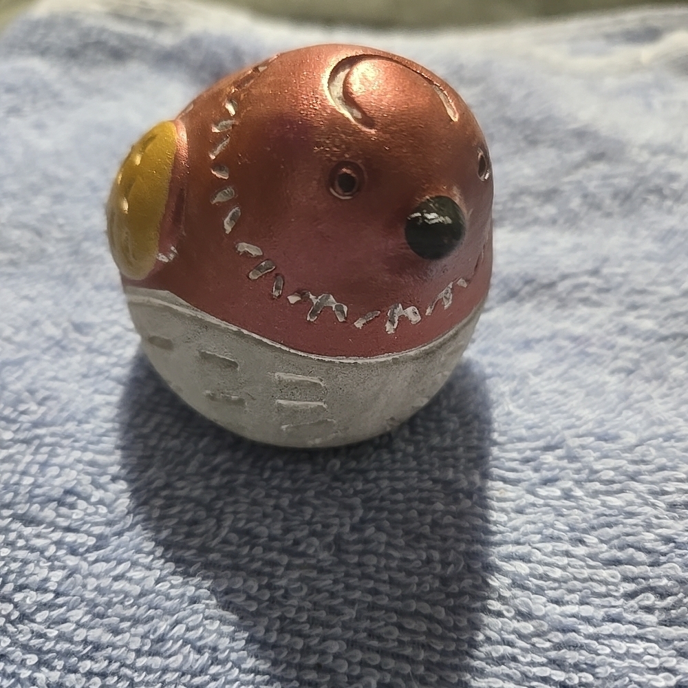 Adorable Brown and Silver Bird Toy for Small Pets